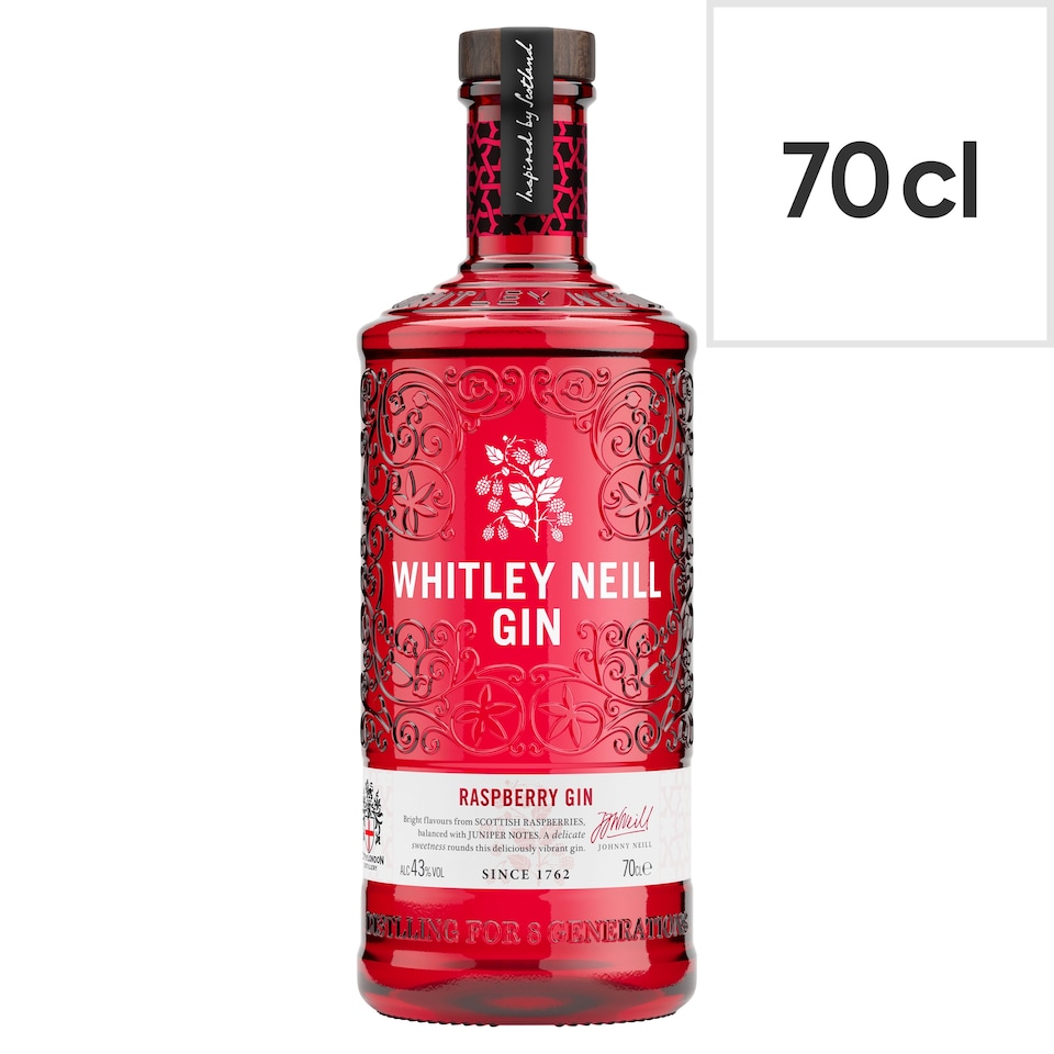 image 1 of Whitley Neill Gin - Raspberry 70cl