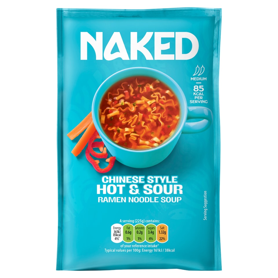 Naked Noodle Ramen Hot And Sour Soup 25G