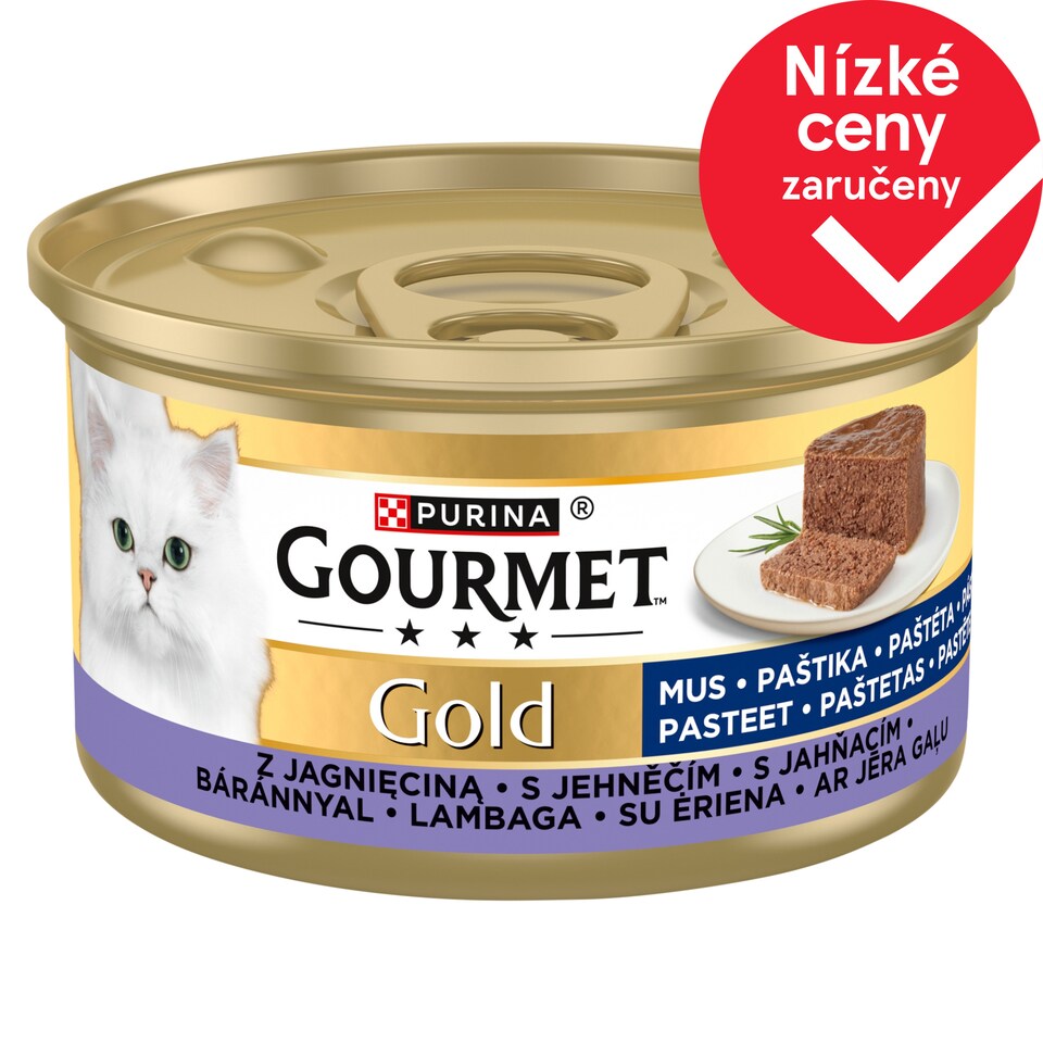 GOURMET Gold paštika s jehněčím 85g