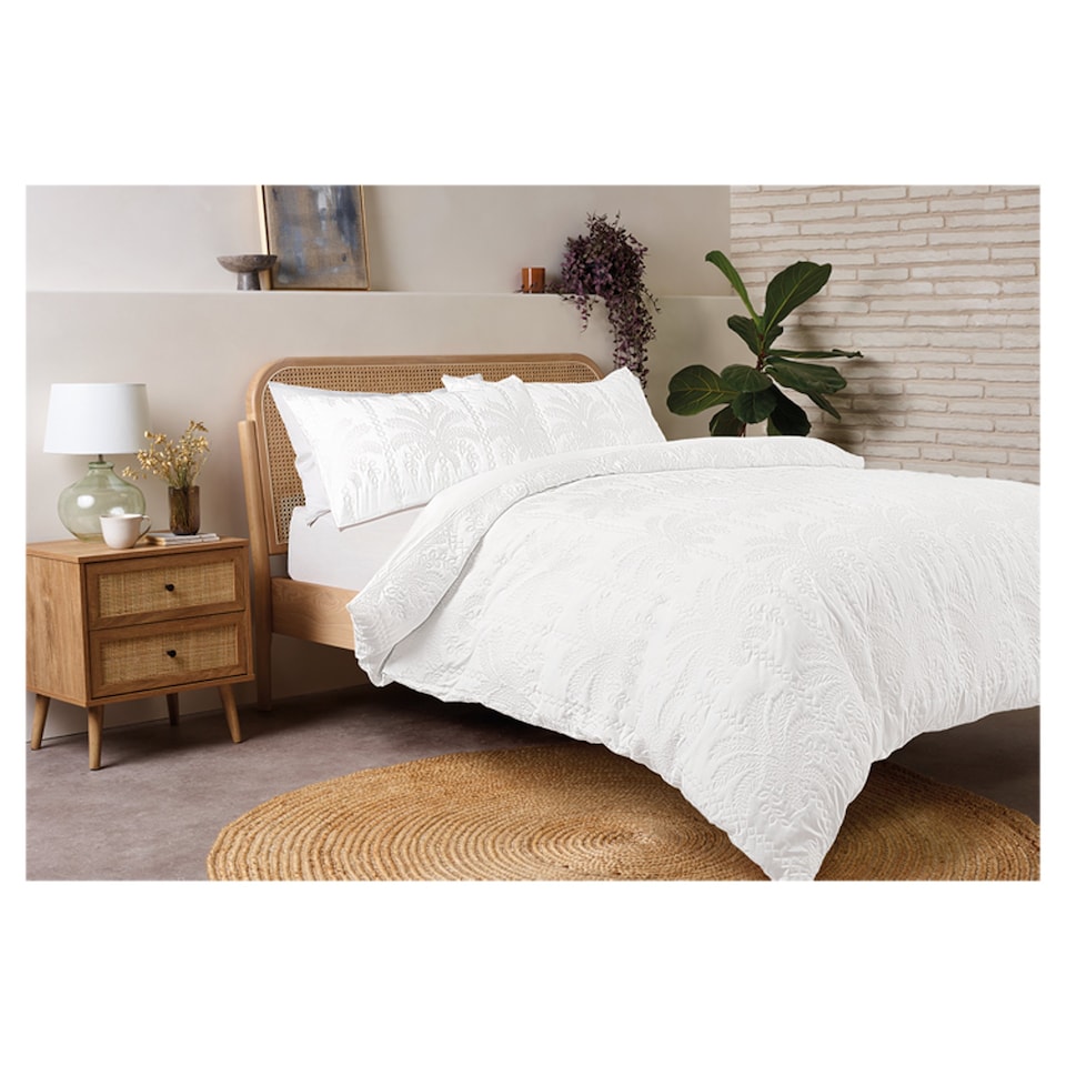 F&F Home Pinsonic Palm Tree Duvet Set King