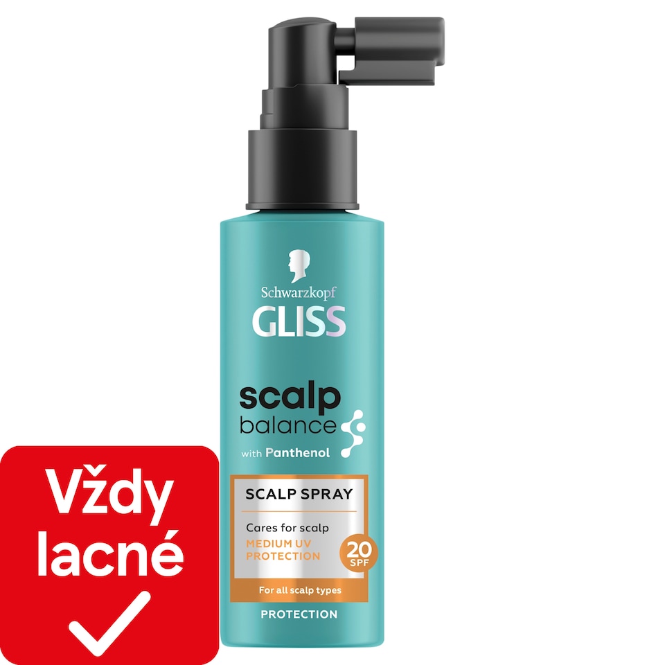 Gliss SPF sprej na pokožku hlavy Scalp Balance 100 ml