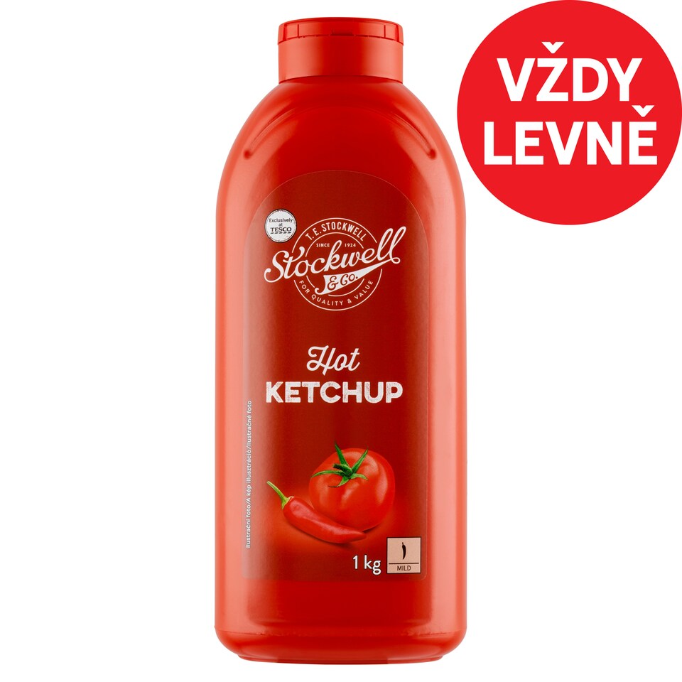 Stockwell & Co. Hot Ketchup 1kg