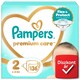 Pampers Premium Care Pelenka, Méret: 2, 136 db, 4kg-8kg  1. kép