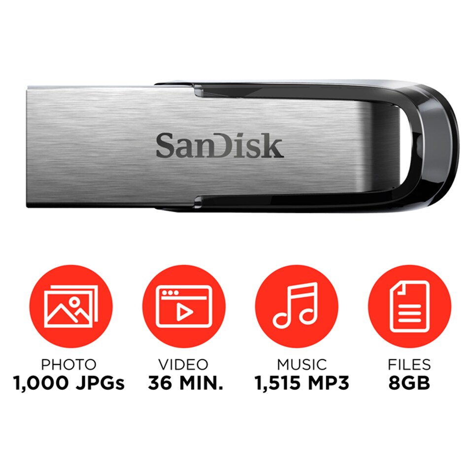 image 1 of SanDisk Ultra Flair USB 3.0 Memory Stick 32gb