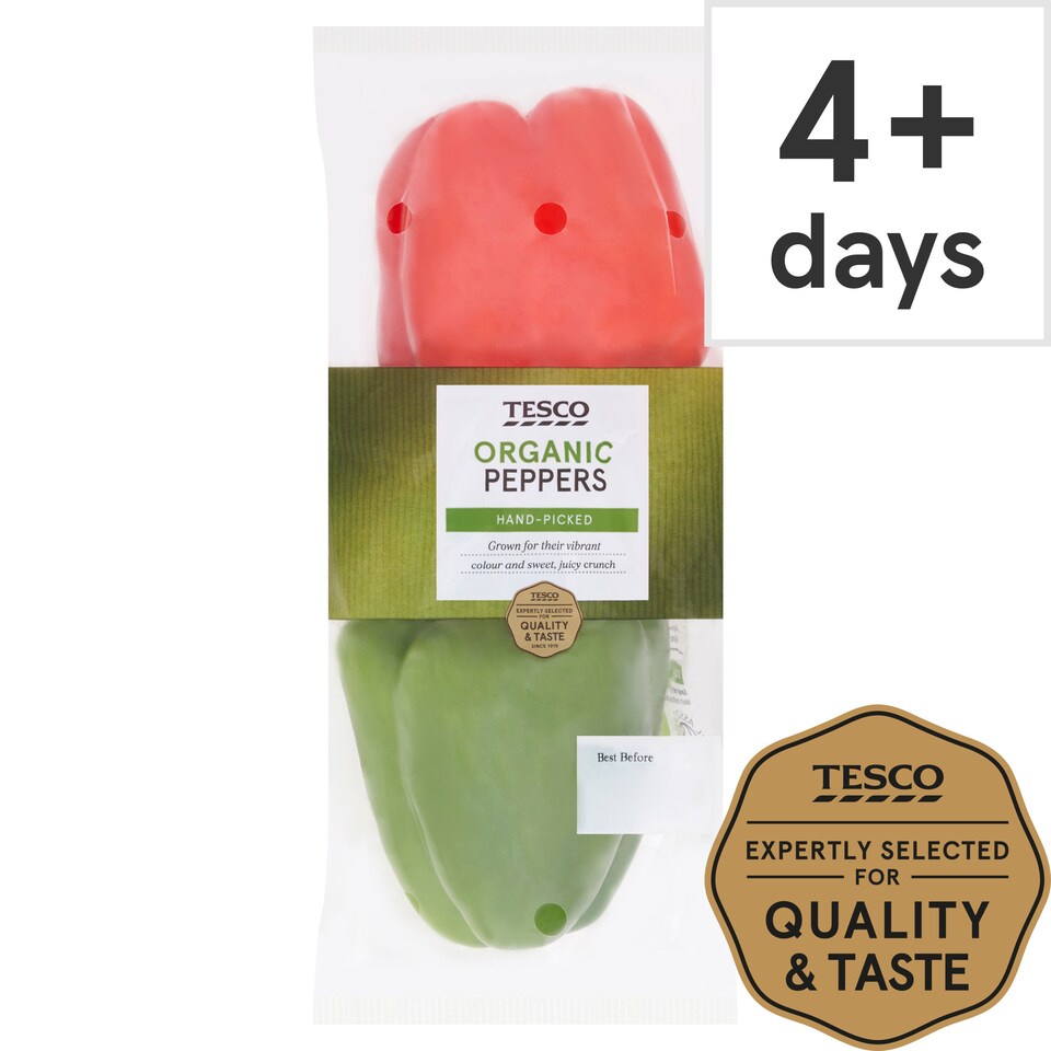 Tesco Organic Pepper 250G