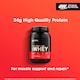 image 4 of Optimum Nutrition Gold Standard 100% Whey Protein Powder - Delicious Strawberry 900g