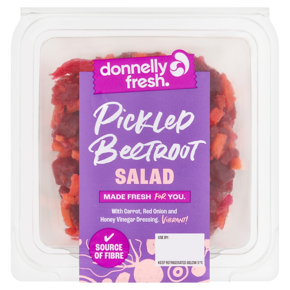 donnelly fresh pickled beetroot salad 200g