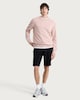 image 2 of F&F Active EVERYHOUR Cotton Rich Crew Neck Sweatshirt in Pink