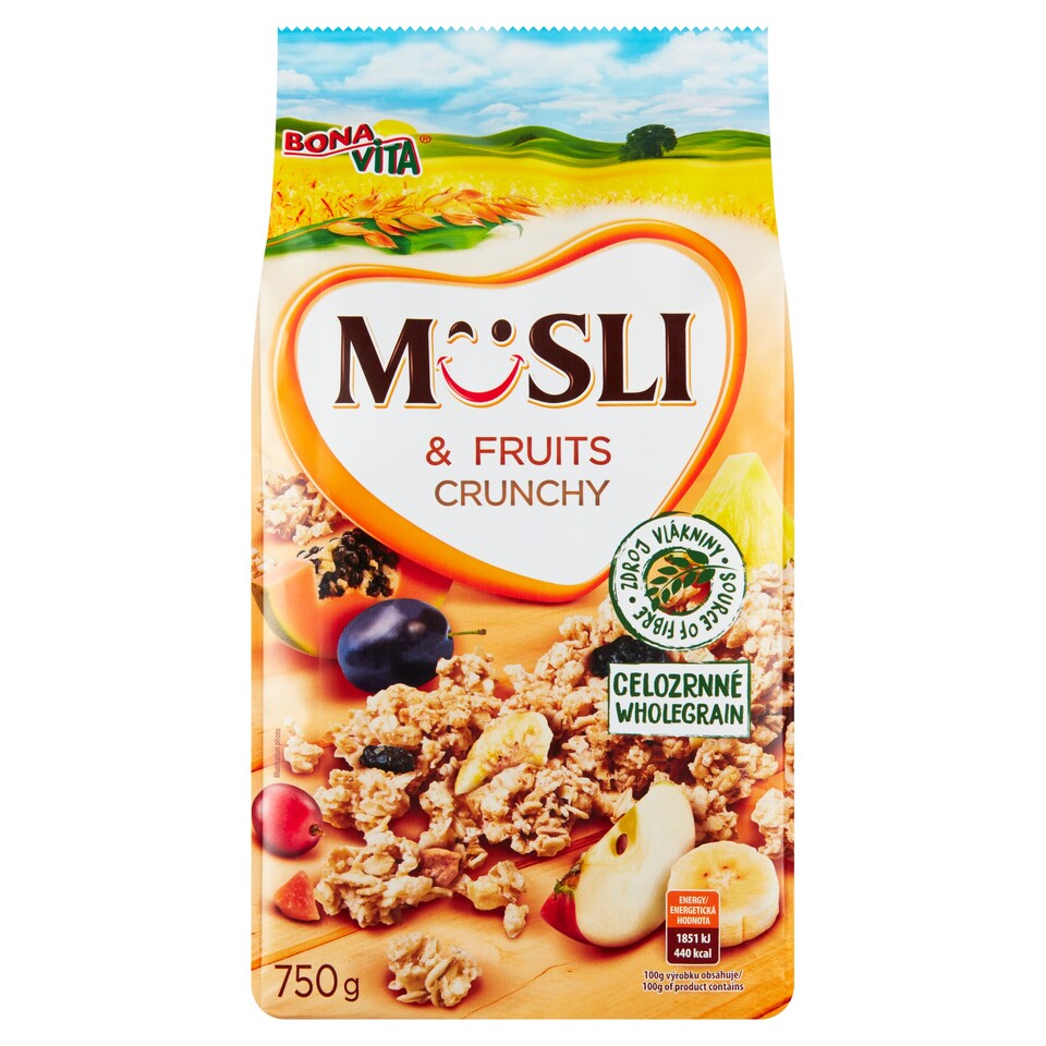 Bona Vita Müsli & Fruits Crunchy 750g