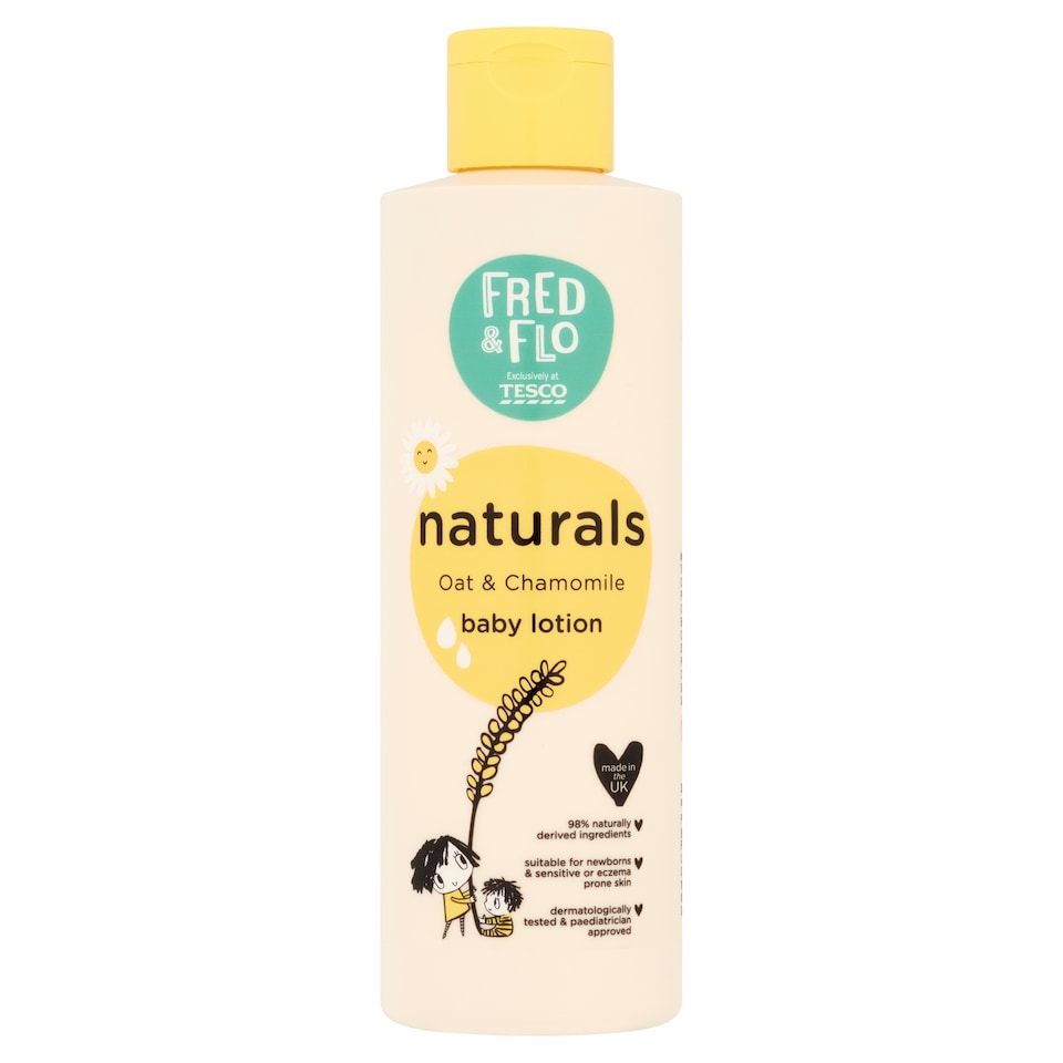 Fred & Flo Naturals Baby Lotion - Oat & Chamomile 250ml