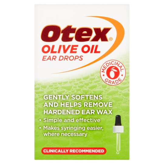 image 1 of Otex Olive Oil Ear Drops 10Ml
