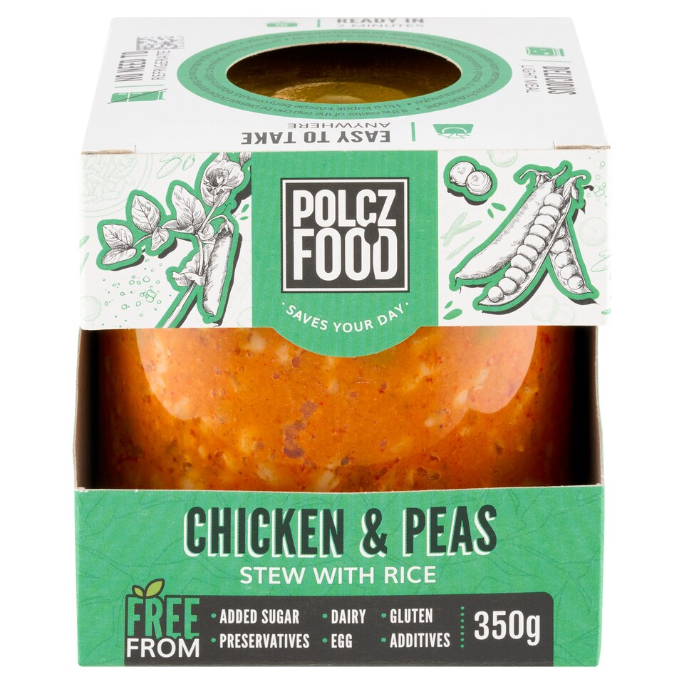 image 1 of Polcz Food Chicken & Peas Stew with Rice 350 g