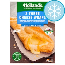 Holland's Three Cheese Wraps 2 Pack 194g