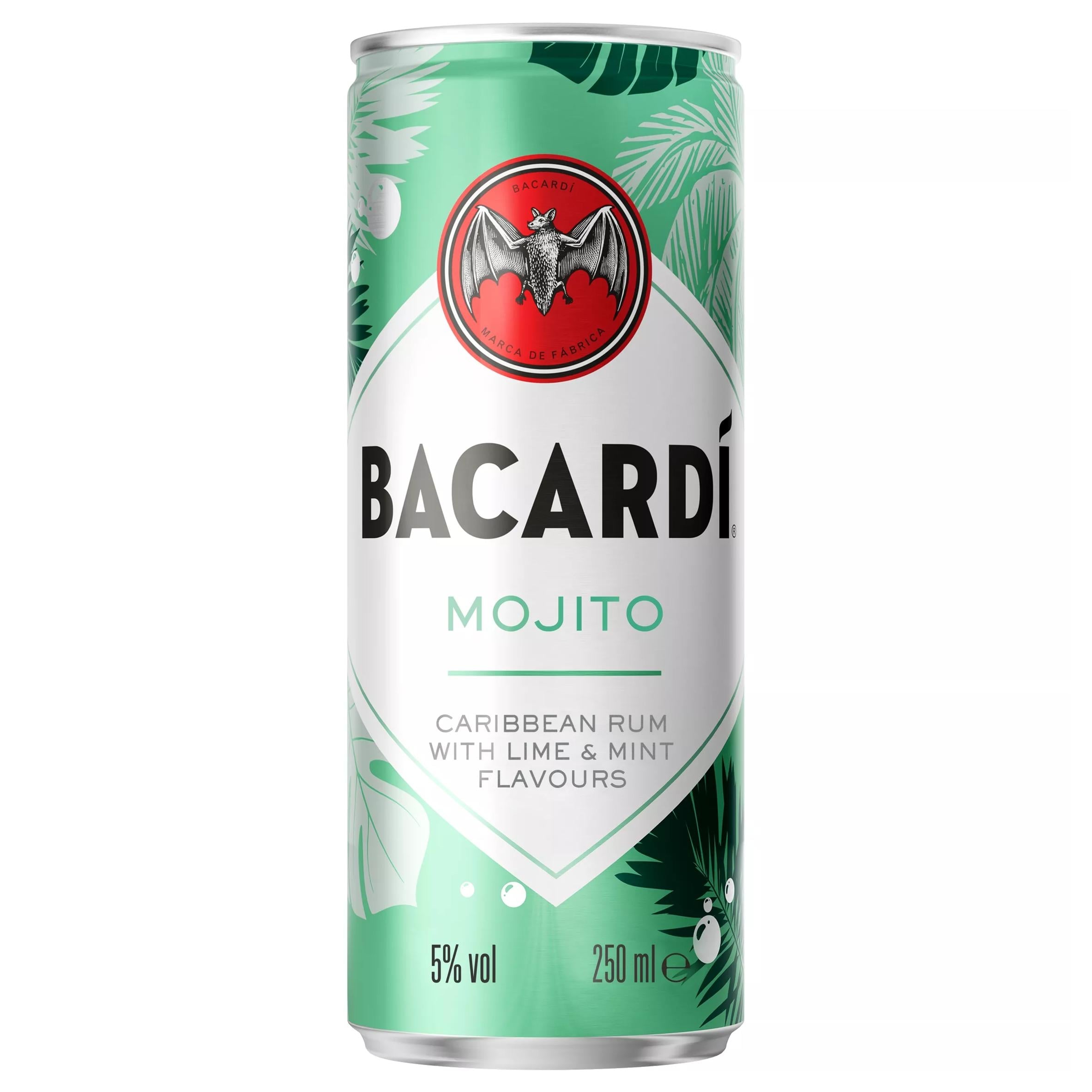 Bacardi Mojito Rum Mixed Ready To Drink 250ml