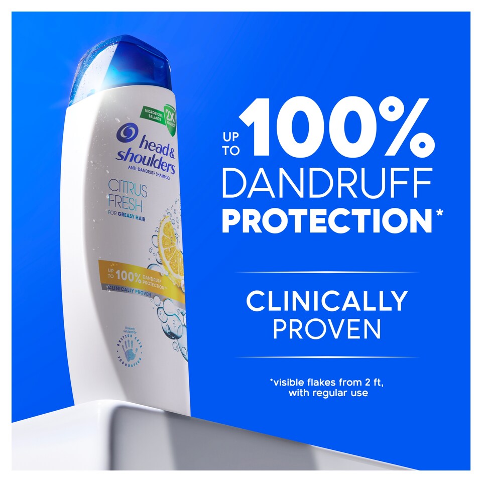 image 1 of Head And Shoulder Citrus Fresh Shampoo 250Ml