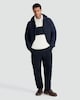 image 2 of F&F Hooded Shower Resistant Puffer Jacket in Navy