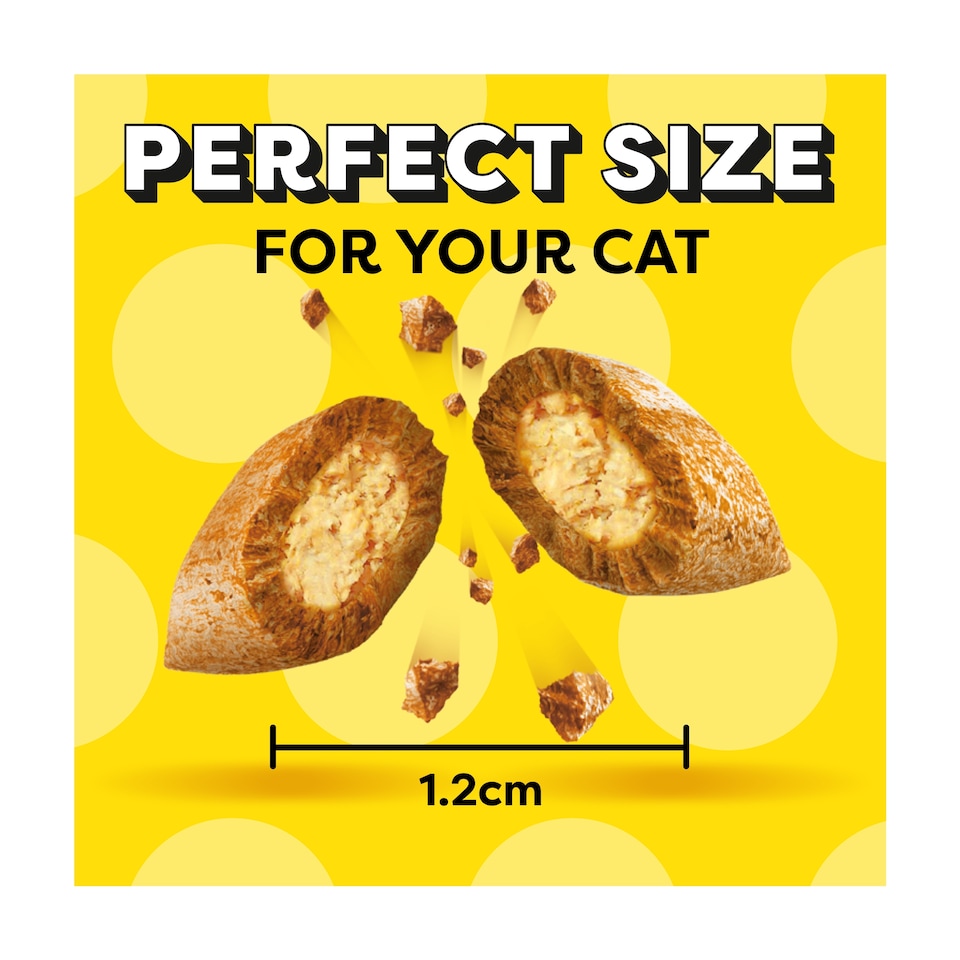 image 1 of Dreamies Cat Treat Biscuits with Catnip Mega Pack 200g