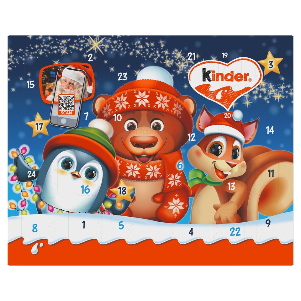 Kinder Adventní kalendář 24 ks 113g