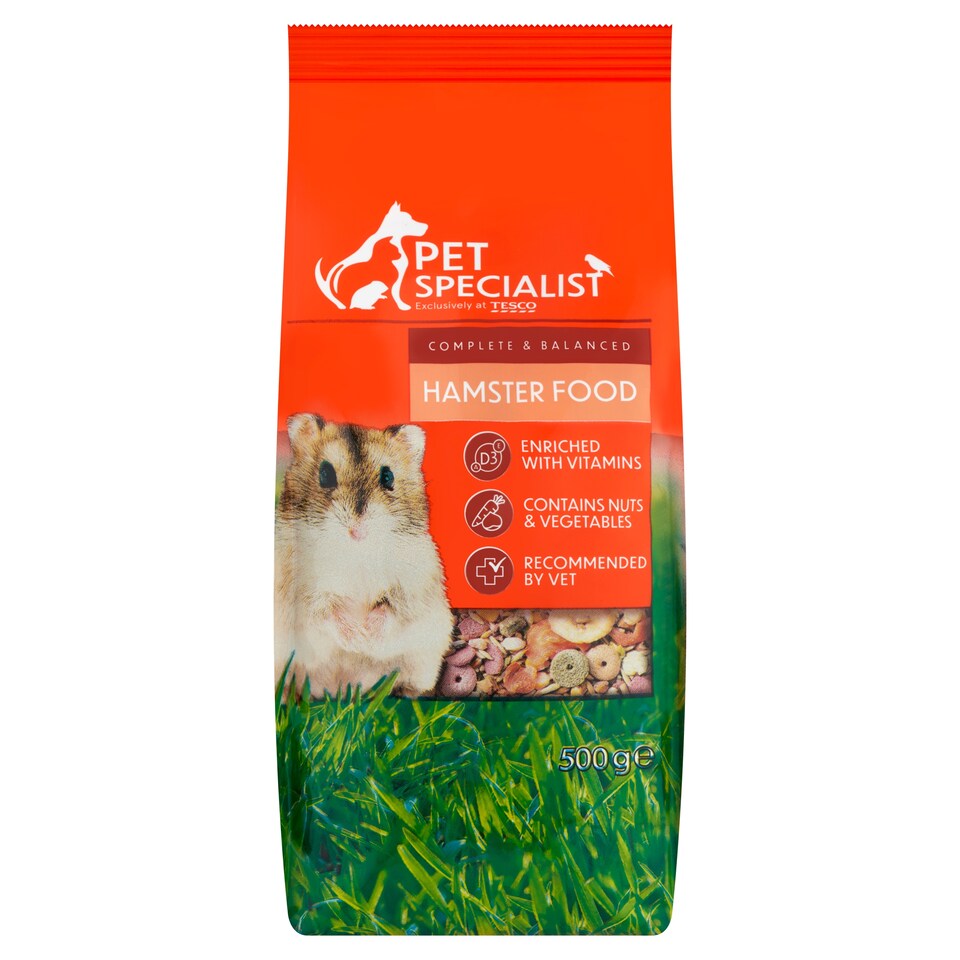 Pet Specialist Kompletné krmivo pre škrečkov 500 g