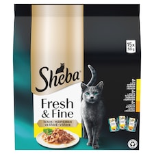 Sheba Fresh & Fine Ve šťávě 15 x 50g (750g)