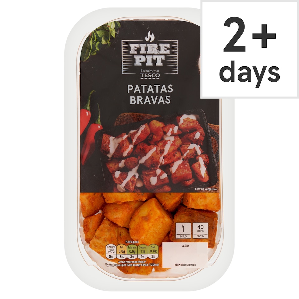 Tesco Fire Pit Patatas Bravas 400G