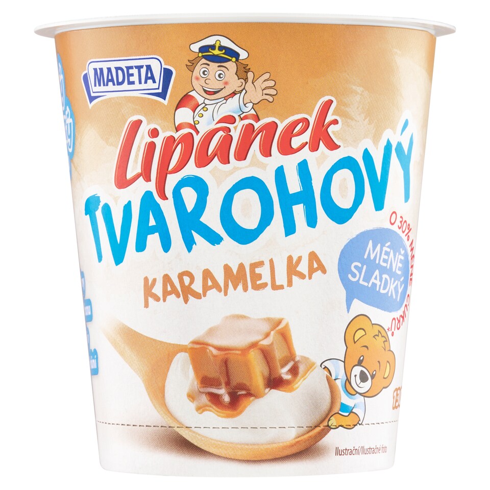 Obrázek 1 pro produkt Madeta Lipánek Tvarohový karamelka 130g
