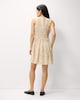image 3 of F&F Shirred Sleeveless Mini Dress in Multi