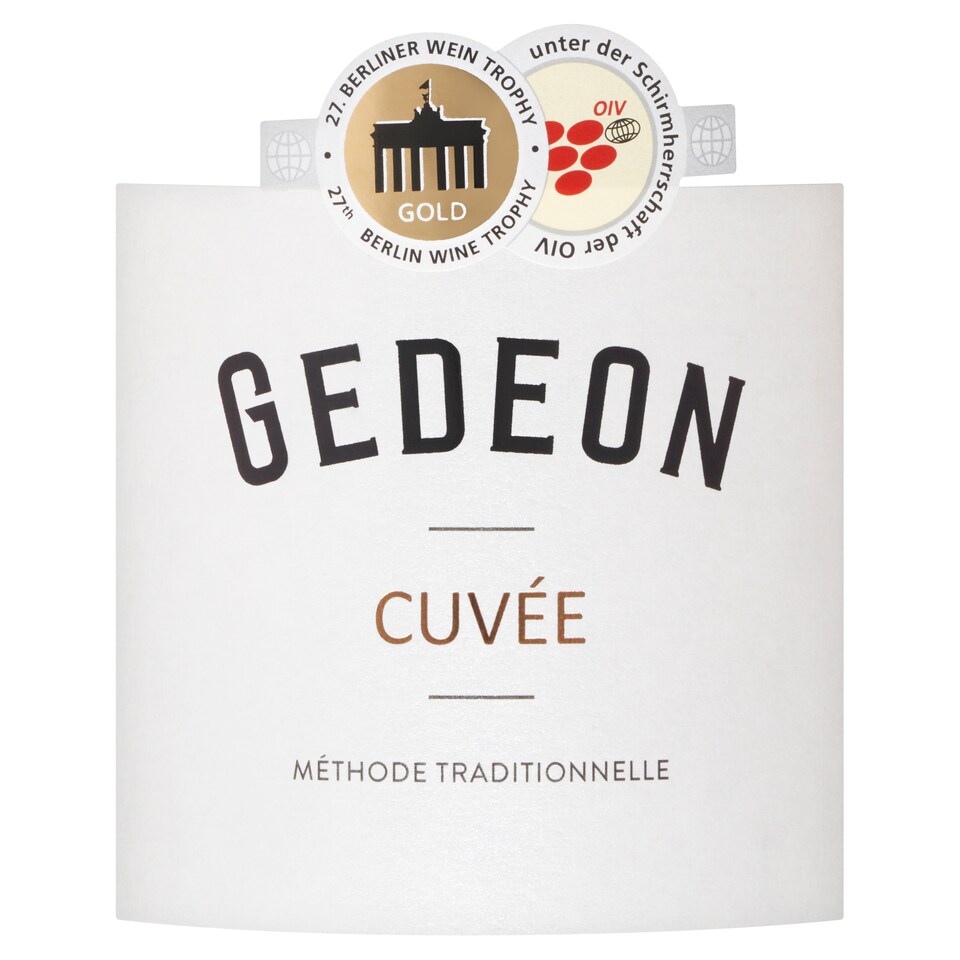 image 1 of Gedeon Birtok Cuvée Brut Quality Hungarian White Champagne 12% 750 ml