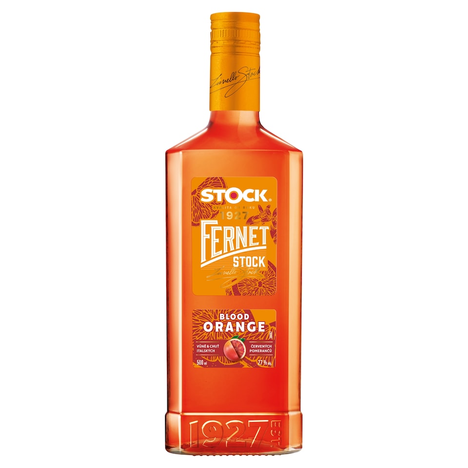 Fernet Stock Blood Orange 27 % 500 ml