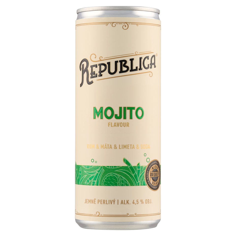 image 1 of Republica Mojito Carbonated Alcoholic Mixed Drink 250 ml