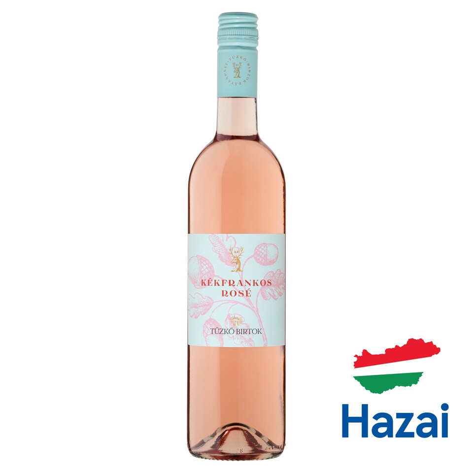 Tűzkő Pannon Kékfrankos Dry Rose Wine 13% 750 ml
