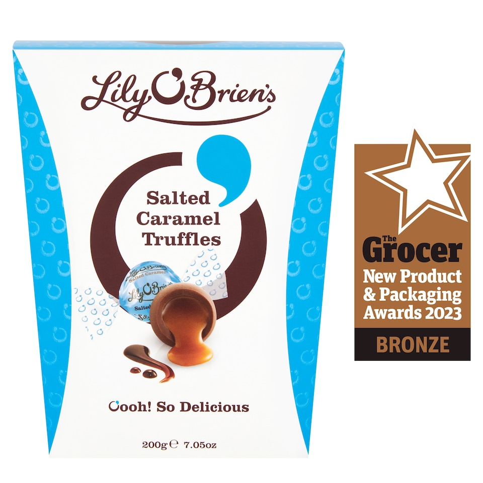 Lily O'Brien's Salted Caramel Truffles 200G
