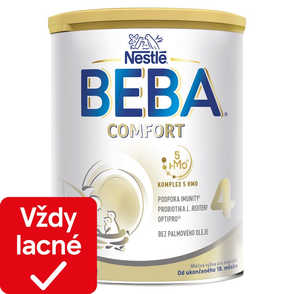 obrázok 1 z BEBA COMFORT 4, 5 HMO, mlieko pre malé deti, 800 g