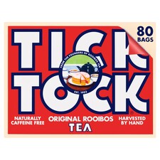 Tick Tock Original Rooibos Tea 80 Pack 200g