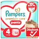 Pampers Premium Care Bugyipelenka, Méret: 4, 58 db Pelenka, 9kg-15kg  1. kép