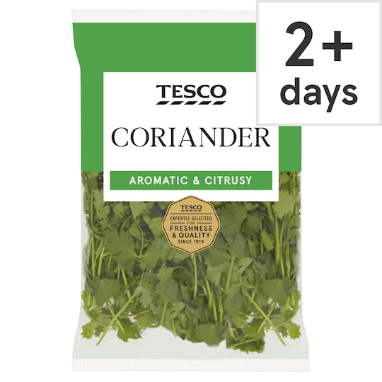 Tesco Coriander 100G Tesco Groceries