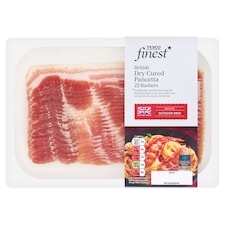 Tesco Finest Dry Cured Pancetta 22 Rashers 180G