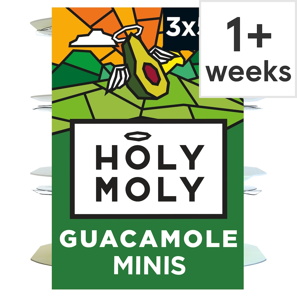 image 1 of Holy Moly Guacamole Original 3 x 57g