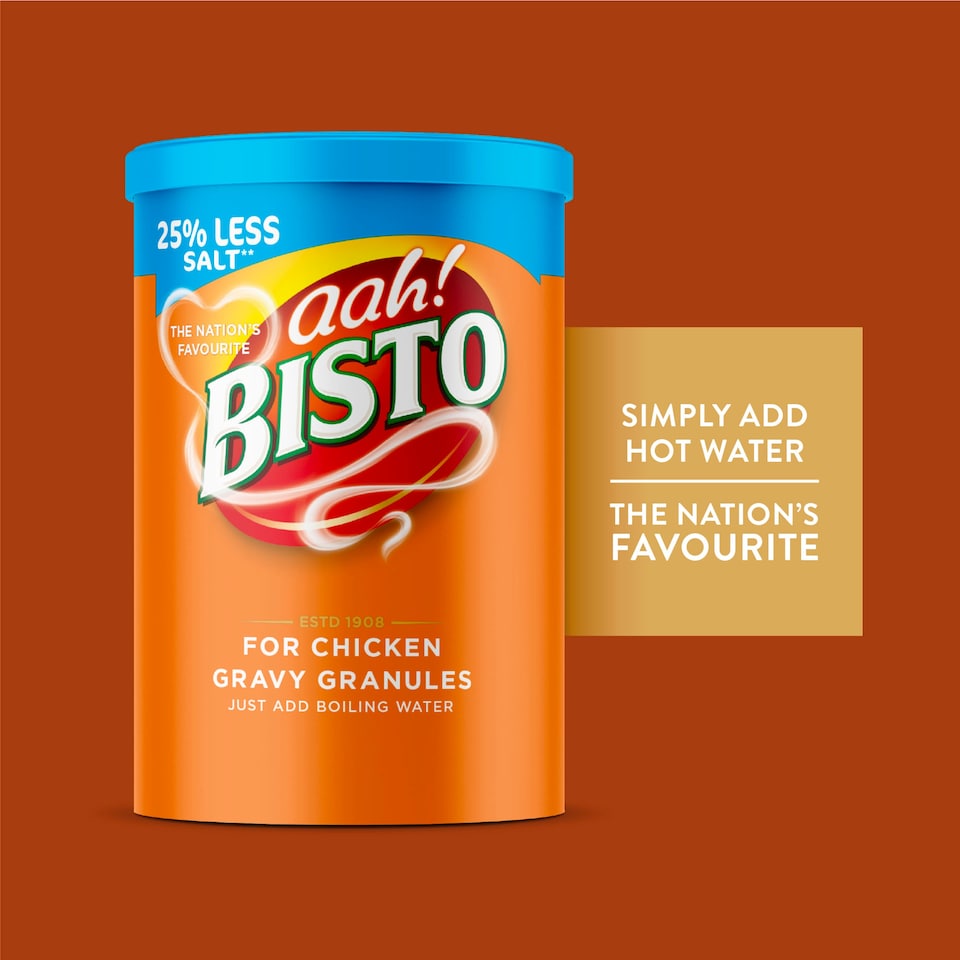 image 1 of Bisto Reduced Salt Chicken Gravy Granules 190G