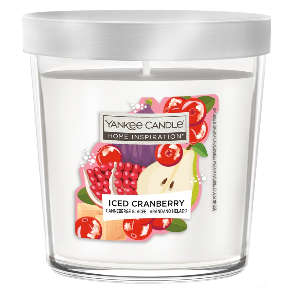 image 1 of Yankee Iced Cranberry Candle 200g