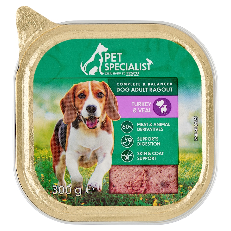 Pet Specialist Dog Adult Ragout Turkey & Veal 300g