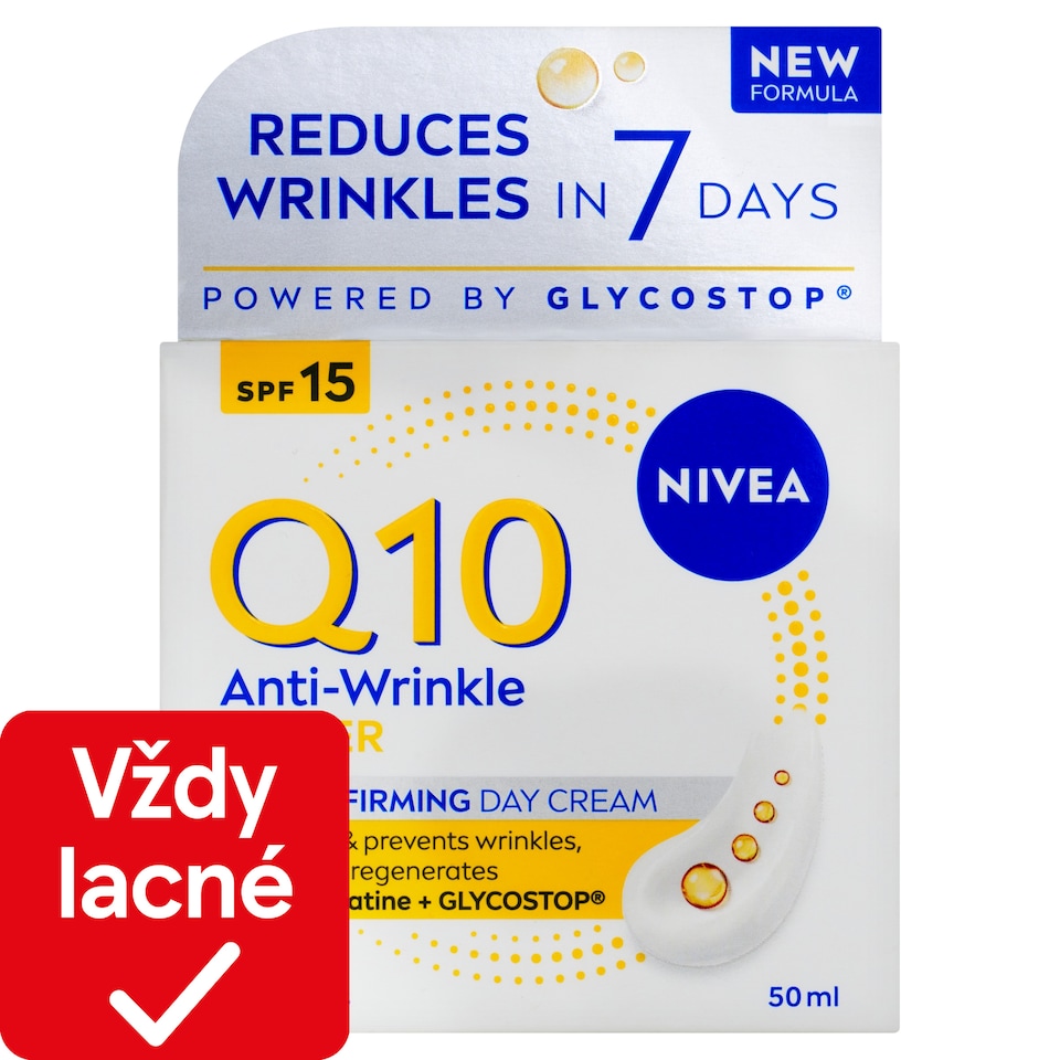 image 1 of Nivea Q10 Power Anti-Wrinkle Extra Firming Day Cream SPF 15 50 ml