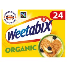 Weetabix Organic Whole Grain Cereal 24 Pack