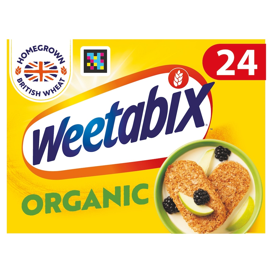 image 1 of Weetabix Organic Whole Grain Cereal 24 Pack