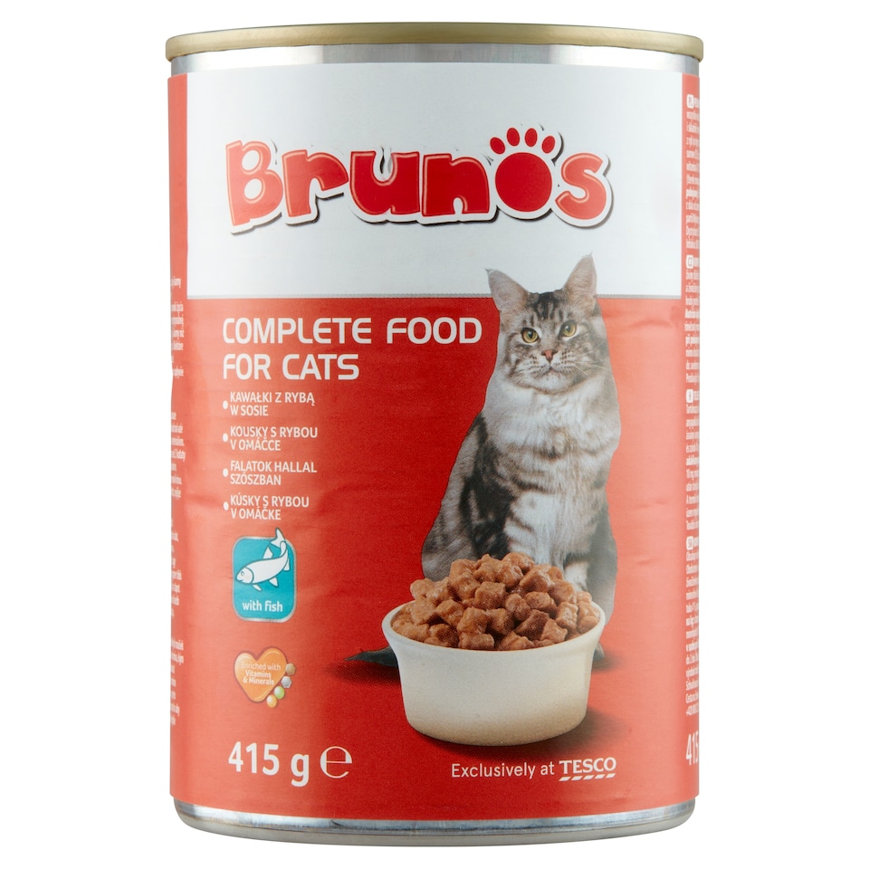 Brunos Kúsky s rybou v omáčke 415 g