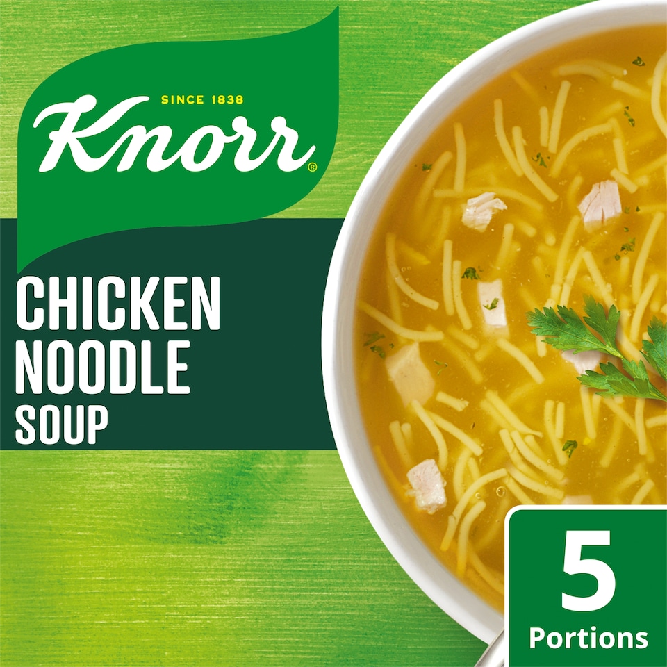 Knorr Chicken Noodle Soup 5 Portions 71g