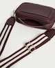 image 2 of SACHA Crossbody Camera Bag in Burgundy