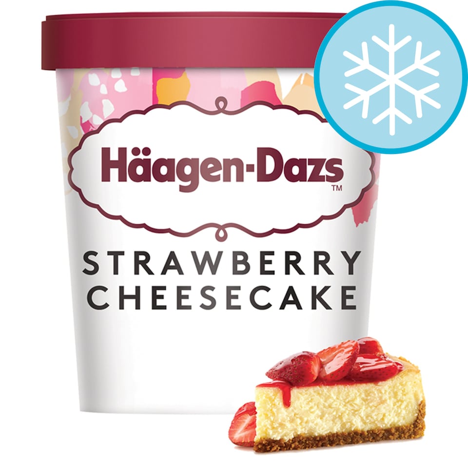 Haagen Dazs Strawberry Cheesecake Ice Cream 500Ml