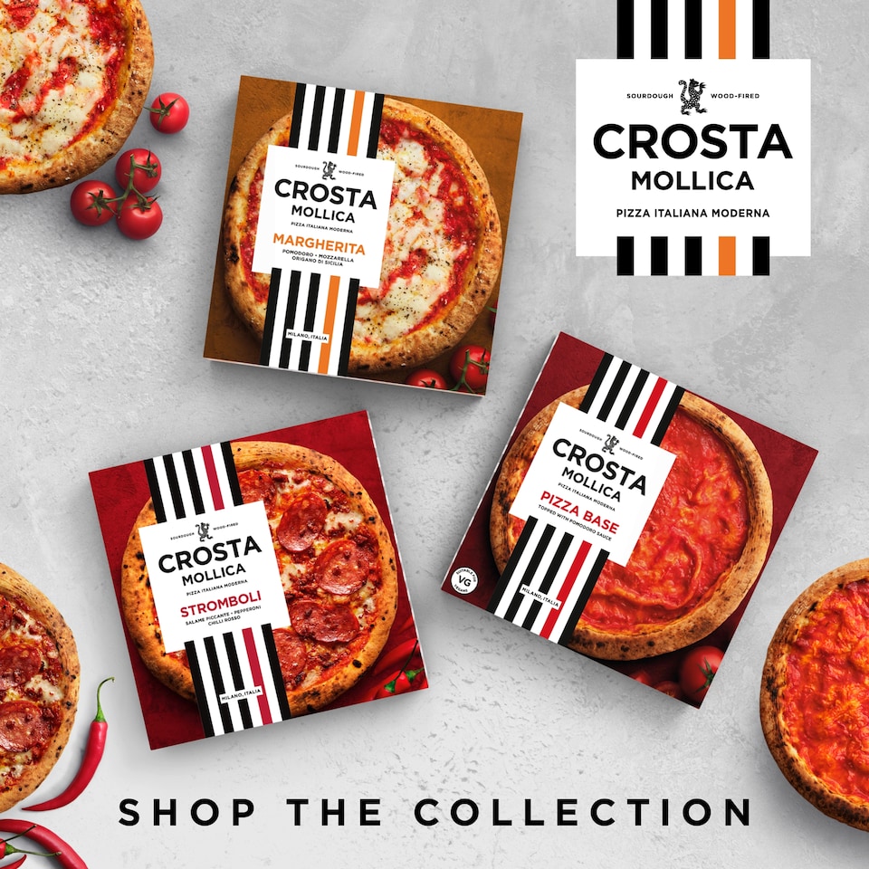 image 1 of Crosta & Mollica Margherita Pizza 403g