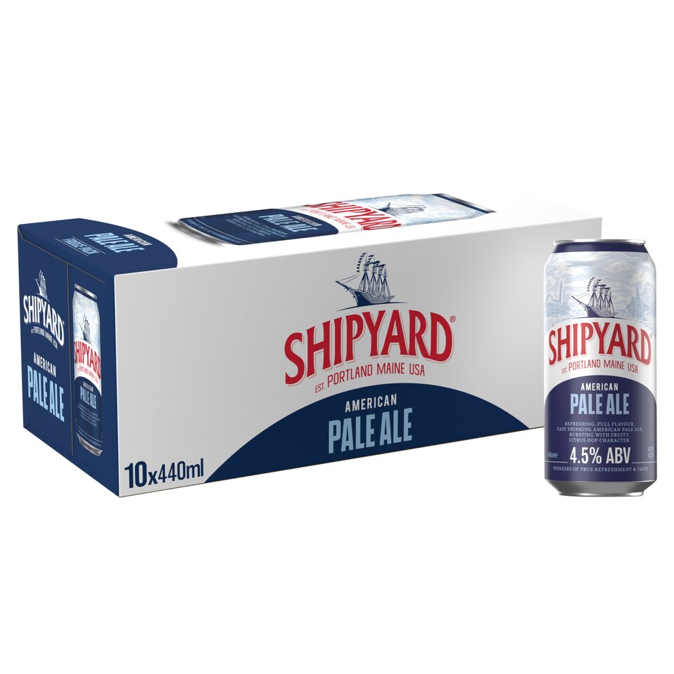 image 1 of Shipyard American Pale Ale 10 X 440Ml